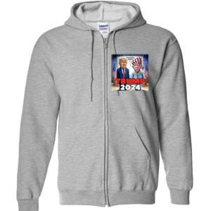 Funny Trump Biden Presidential Election Debate 2024 Full Zip Hoodie