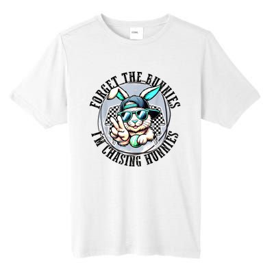 Forget The Bunnies IM Chasing Hunnies Easter Bunny Boy Tall Fusion ChromaSoft Performance T-Shirt