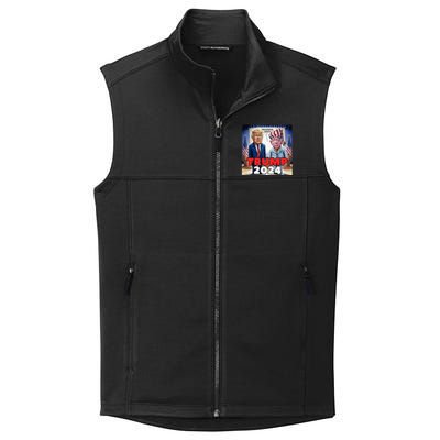 Funny Trump Biden Presidential Election Debate 2024 Collective Smooth Fleece Vest