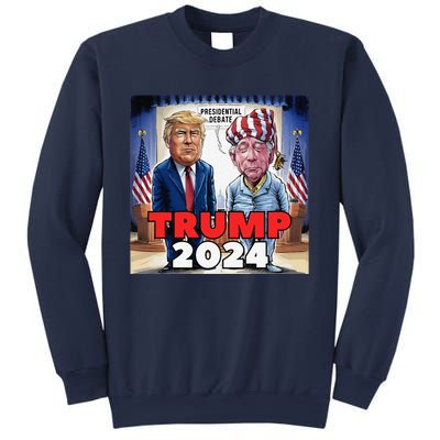 Funny Trump Biden Presidential Election Debate 2024 Sweatshirt