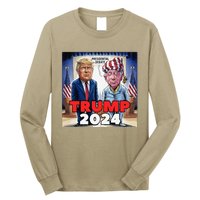 Funny Trump Biden Presidential Election Debate 2024 Long Sleeve Shirt