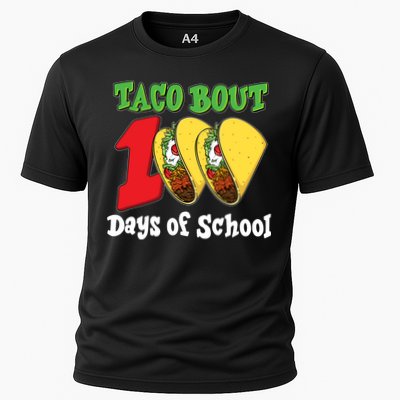 Funny Taco Bout 100 Days Of School Performance Shirt