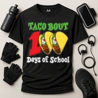 Funny Taco Bout 100 Days Of School Performance Shirt