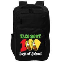 Funny Taco Bout 100 Days Of School Impact Tech Backpack