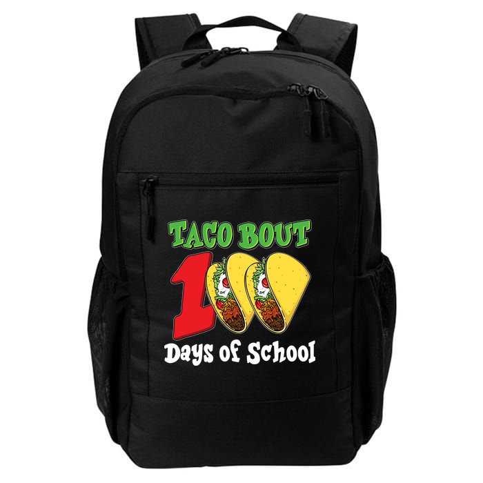 Funny Taco Bout 100 Days Of School Backpack