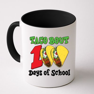 Funny Taco Bout 100 Days Of School Mug