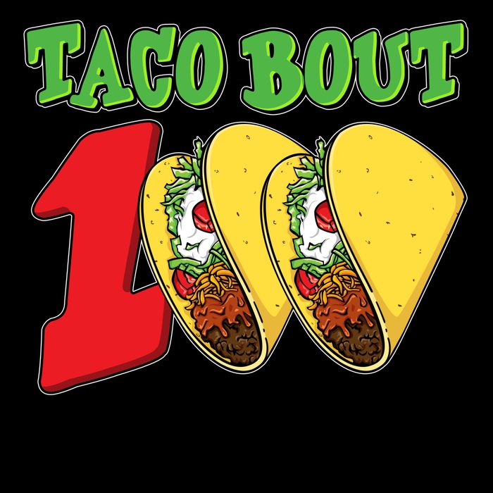Funny Taco Bout 100 Days Of School Mug