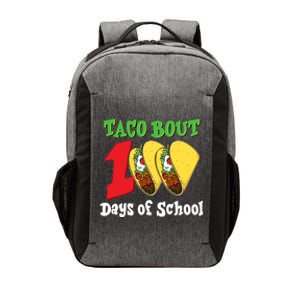 Funny Taco Bout 100 Days Of School Vector Backpack