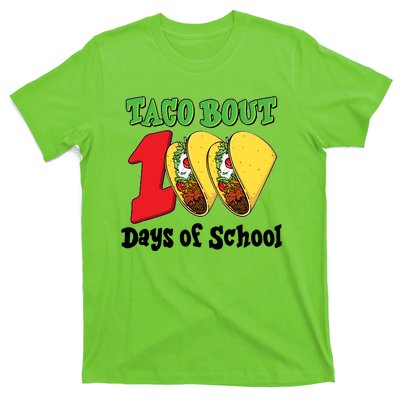 Funny Taco Bout 100 Days Of School T-Shirt