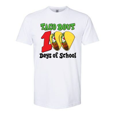 Funny Taco Bout 100 Days Of School Softstyle CVC T-Shirt