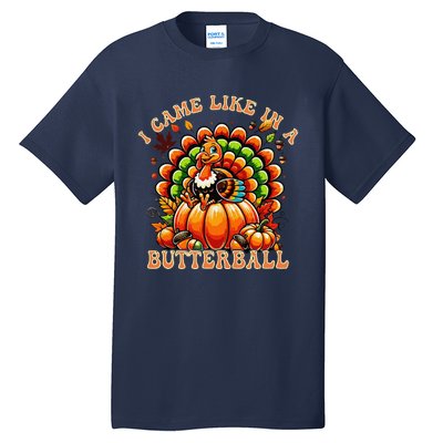 Funny Thanksgiving Butterball Turkey Thanksgiving Costume Tall T-Shirt