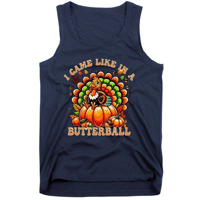 Funny Thanksgiving Butterball Turkey Thanksgiving Costume Tank Top