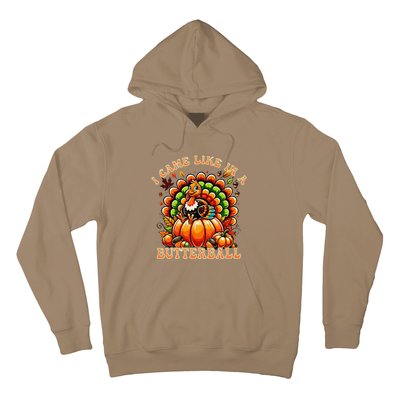 Funny Thanksgiving Butterball Turkey Thanksgiving Costume Hoodie