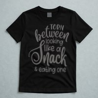 funny Torn Between Looking Like a Snack and Eating One  T-Shirt