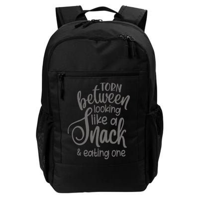 funny Torn Between Looking Like a Snack and Eating One  Backpack