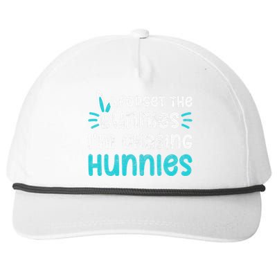 Forget The Bunnies IM Chasing Hunnies Snapback Five-Panel Rope Hat