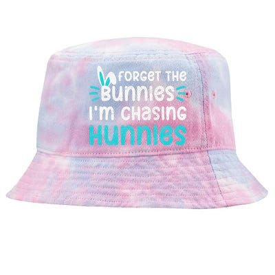 Forget The Bunnies IM Chasing Hunnies Tie-Dyed Bucket Hat