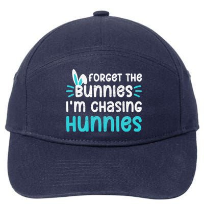 Forget The Bunnies IM Chasing Hunnies 7-Panel Snapback Hat