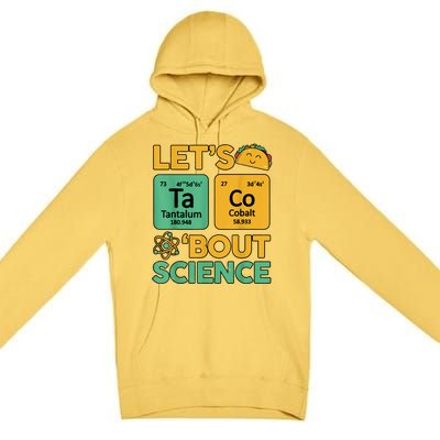 Funny Taco Bout Science Tuesday Chemistry STEM Teacher Premium Pullover Hoodie