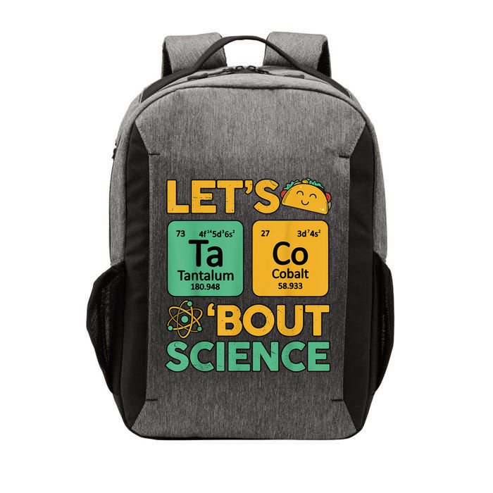 Funny Taco Bout Science Tuesday Chemistry STEM Teacher Vector Backpack
