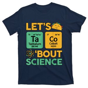 Funny Taco Bout Science Tuesday Chemistry STEM Teacher T-Shirt