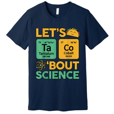 Funny Taco Bout Science Tuesday Chemistry STEM Teacher Premium T-Shirt