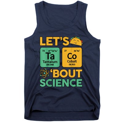 Funny Taco Bout Science Tuesday Chemistry STEM Teacher Tank Top