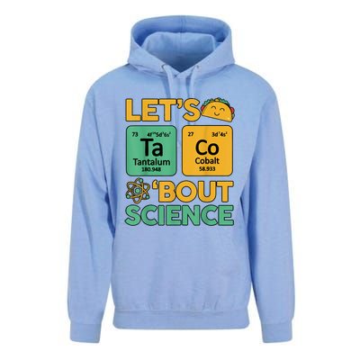 Funny Taco Bout Science Tuesday Chemistry STEM Teacher Unisex Surf Hoodie