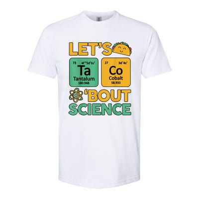 Funny Taco Bout Science Tuesday Chemistry STEM Teacher Softstyle CVC T-Shirt