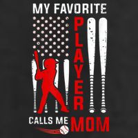 Favorite Tee Ball Player Calls Me Mom Usa Flag Mother's Day Adult Drive Performance Visor
