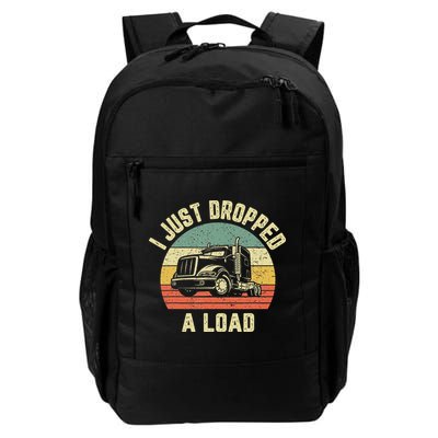 Funny Trucker Big Rig Semi Trailer Truck Driver Gift Backpack