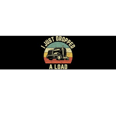 Funny Trucker Big Rig Semi Trailer Truck Driver Gift Bumper Sticker