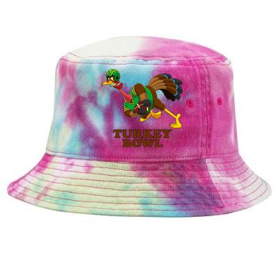 Funny Turkey Bowl American Football Bowl Thanksgiving Tie-Dyed Bucket Hat