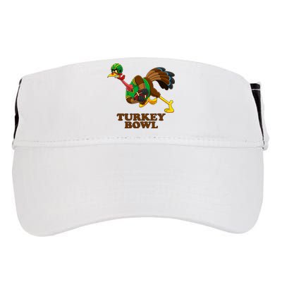 Funny Turkey Bowl American Football Bowl Thanksgiving Adult Drive Performance Visor