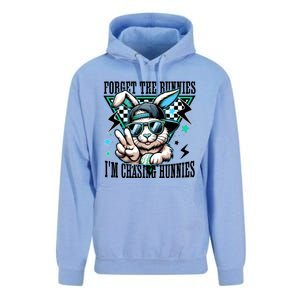 Forget The Bunnies IM Chasing Hunnies Easter Unisex Surf Hoodie