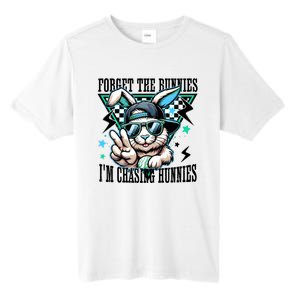 Forget The Bunnies IM Chasing Hunnies Easter Tall Fusion ChromaSoft Performance T-Shirt