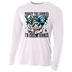 Forget The Bunnies IM Chasing Hunnies Easter Cooling Performance Long Sleeve Crew