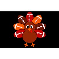 Football Turkey Balls Thanksgiving Women Bumper Sticker