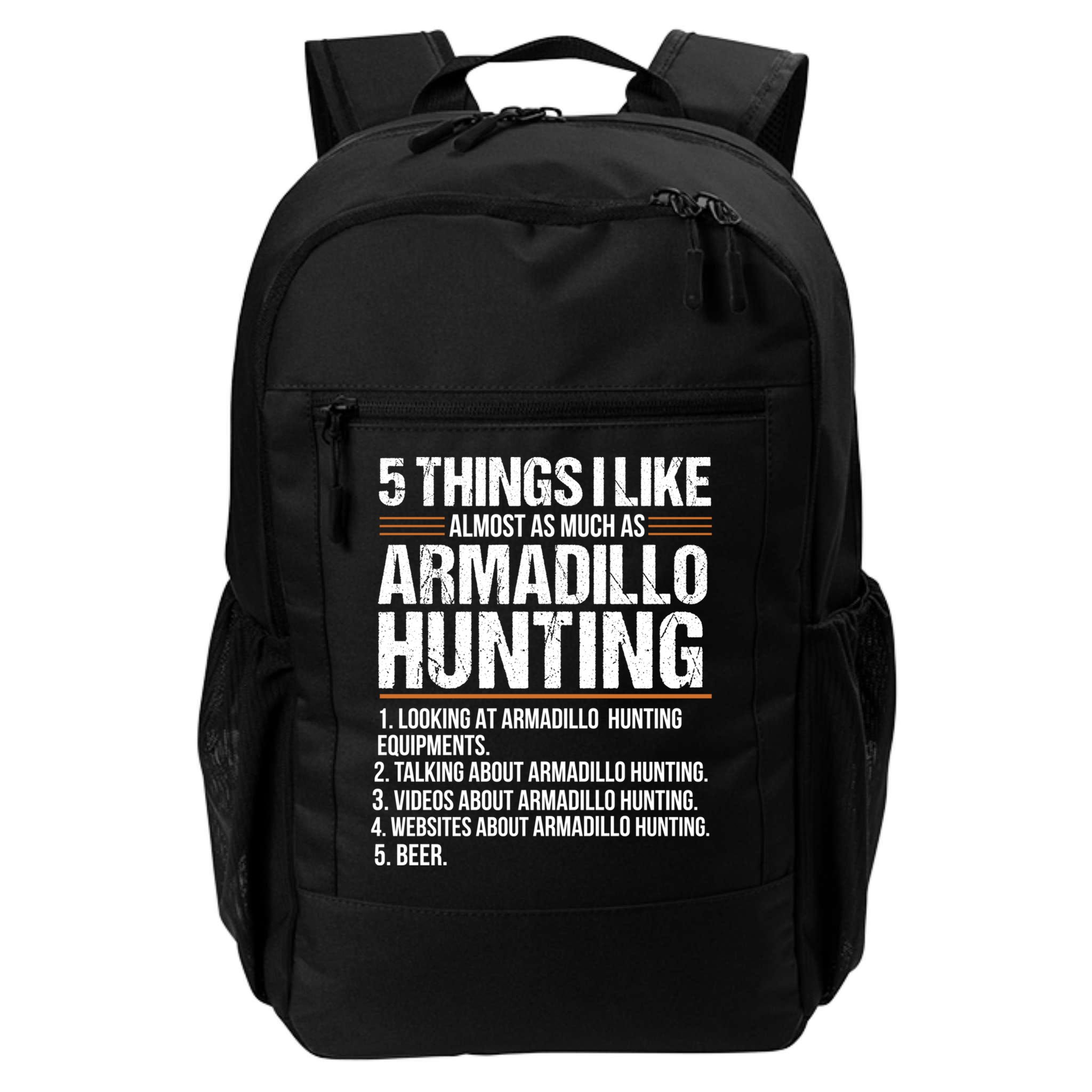 Funny Things Beer Armadillo Possum Hunting Hunter Beer Gift Cute Gift Backpack
