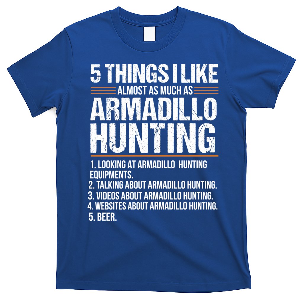 Funny Things Beer Armadillo Possum Hunting Hunter Beer Gift Cute Gift T-Shirt