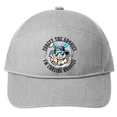 Forget The Bunnies IM Chasing Hunnies Easter Bunny Boy 7-Panel Snapback Hat