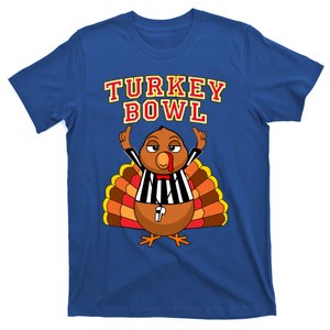 Football Turkey Bowl Annual Family Thanksgiving Game Referee Gift T-Shirt