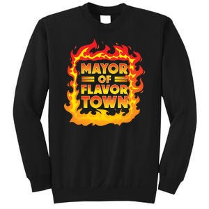 Flavor Town Cooking Guy Fieri BBQ  Sweatshirt