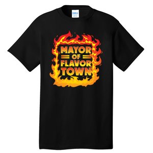 Flavor Town Cooking Guy Fieri BBQ  Tall T-Shirt