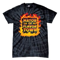 Flavor Town Cooking Guy Fieri BBQ  Tie-Dye T-Shirt