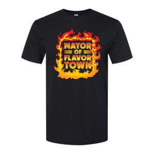 Flavor Town Cooking Guy Fieri BBQ  Softstyle CVC T-Shirt