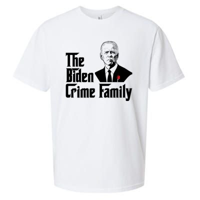 Funny The Biden Crime Family Anti Biden Liberals Democrats Sueded Cloud Jersey T-Shirt