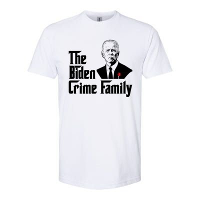 Funny The Biden Crime Family Anti Biden Liberals Democrats Softstyle CVC T-Shirt