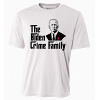 Funny The Biden Crime Family Anti Biden Liberals Democrats Cooling Performance Crew T-Shirt