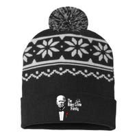 Funny The Biden Crime Family Anti Biden Liberals Democrats USA-Made Snowflake Beanie